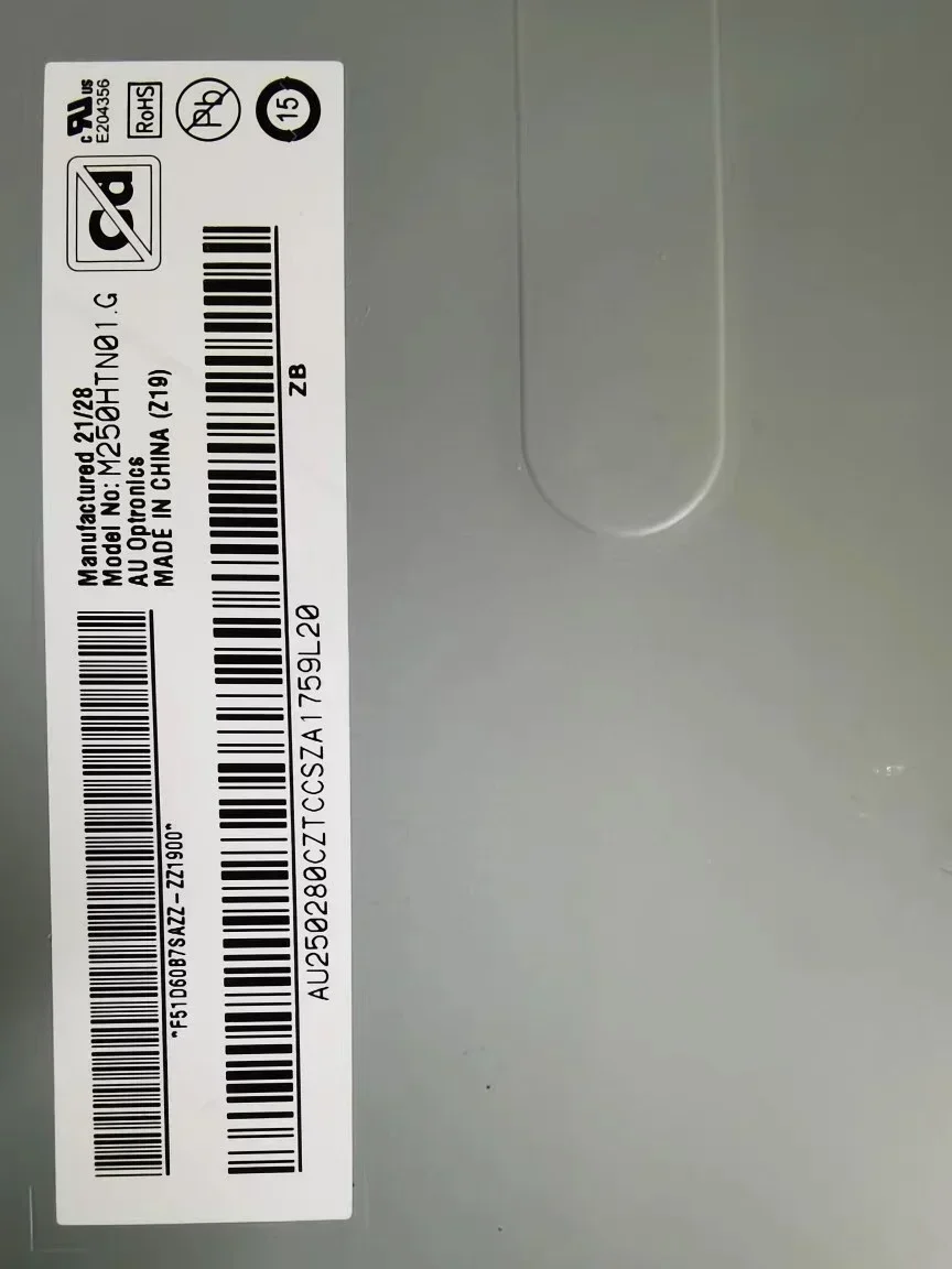 ZOWIE240HZ Display XL2540KE BenQ Gaming 25 Zhuowei Display M250HTN01.G