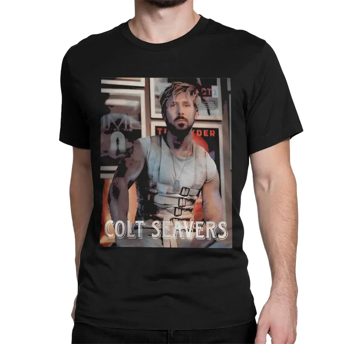 Sexy Colt Seavers Fall Guy T-Shirts Men Women Round Collar Pure Cotton T Shirt Ryan Gosling Short Sleeve Tees Plus Size Clothing