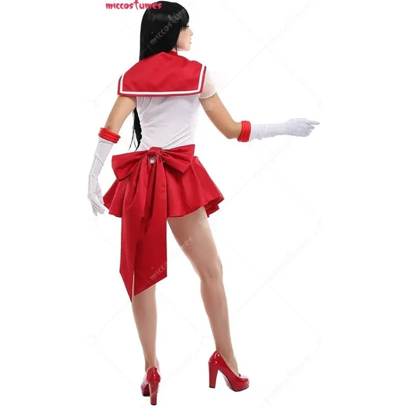 CyMiccostumes Women's Sailor Cosplay Costume SuperS Version Halloween Cosplay Costumes