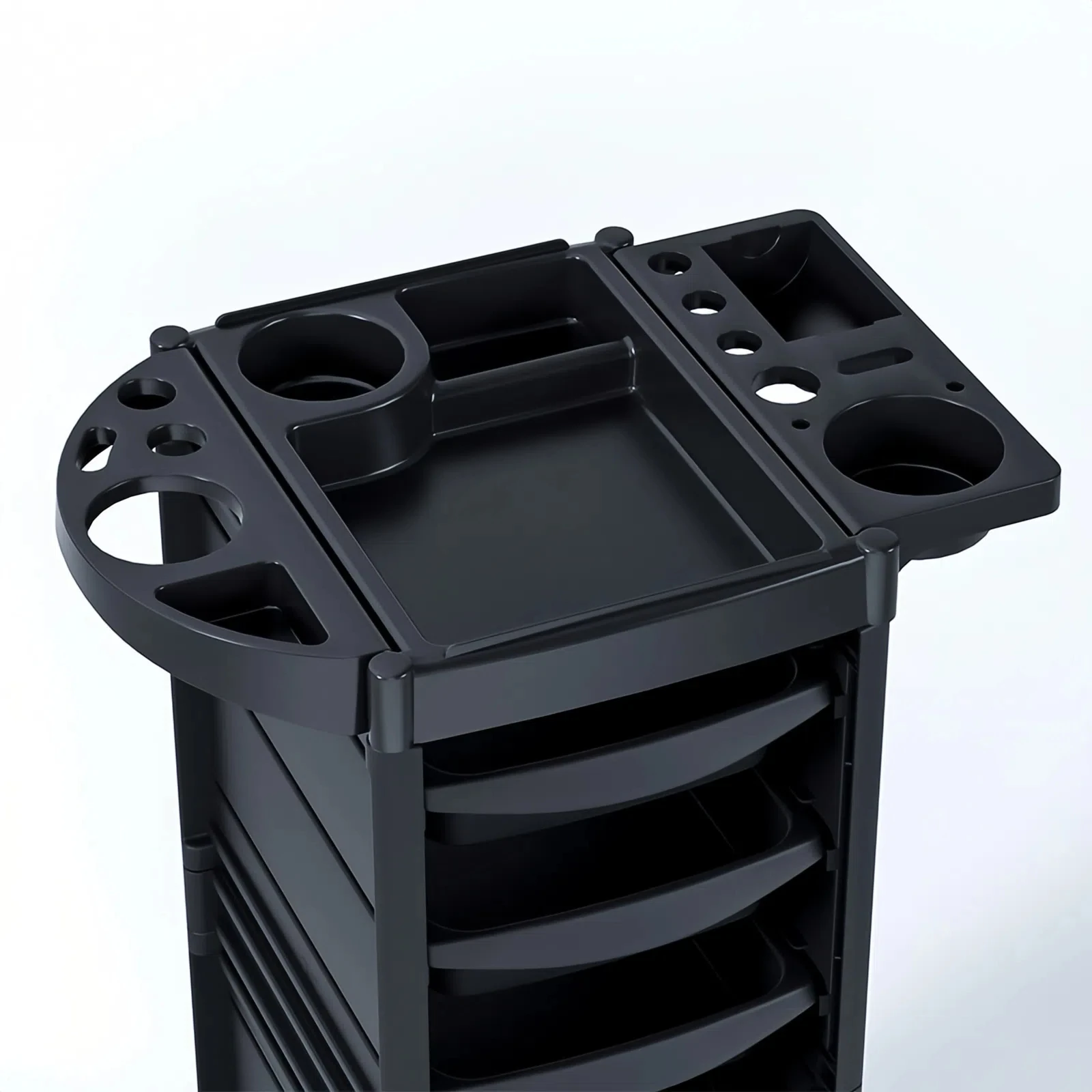 six-story barber shop salon environmentally friendly four-wheel salon cart dryer dye tool hair salon commercial
