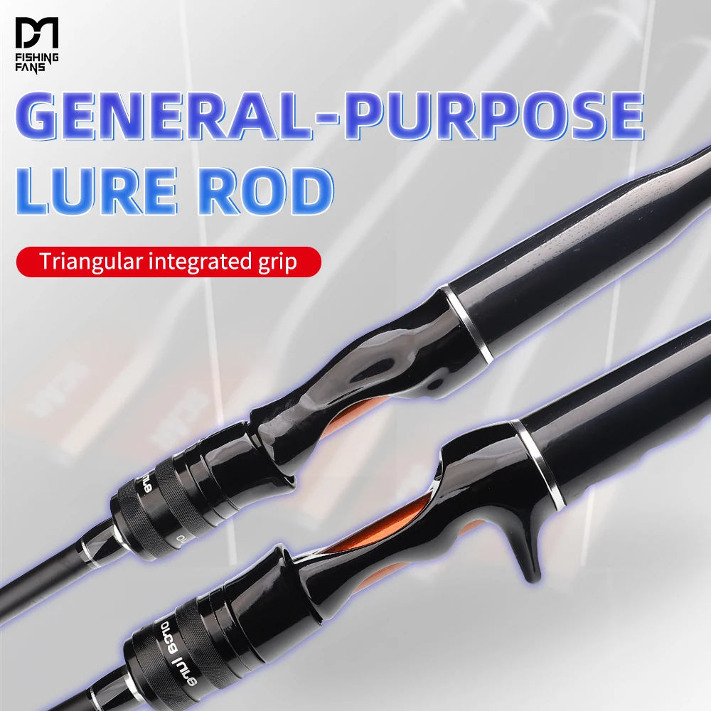

FISHINGFANS ORCA 1.8M 2.1M 2.4M LURE ROD TAPERED HANDLE M MEDIUM POWER BASS FISHING ROD