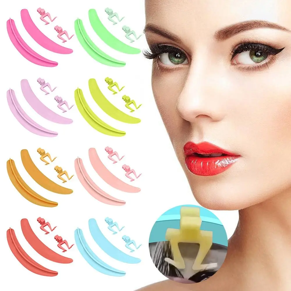 Soft Eyelash Separator Silicone Pads Eyelash Extension Efficient aid Eyelash Lifting For Beginners Professional Makeup Tools