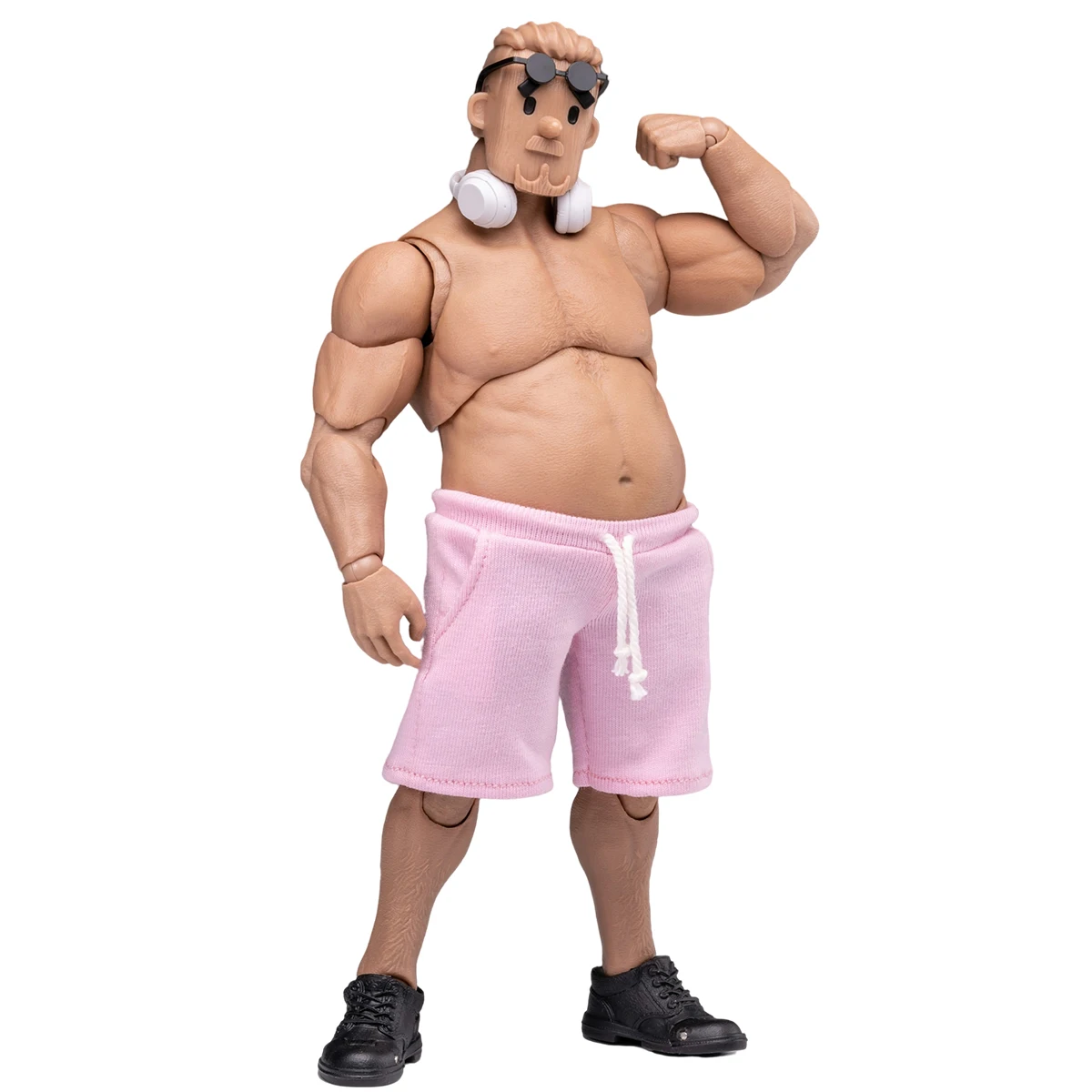

HIPLAY NOTTAA Articulated joints Middle-aged Square-headed Suntan-Skined 1/12 Scale Action Figure Body