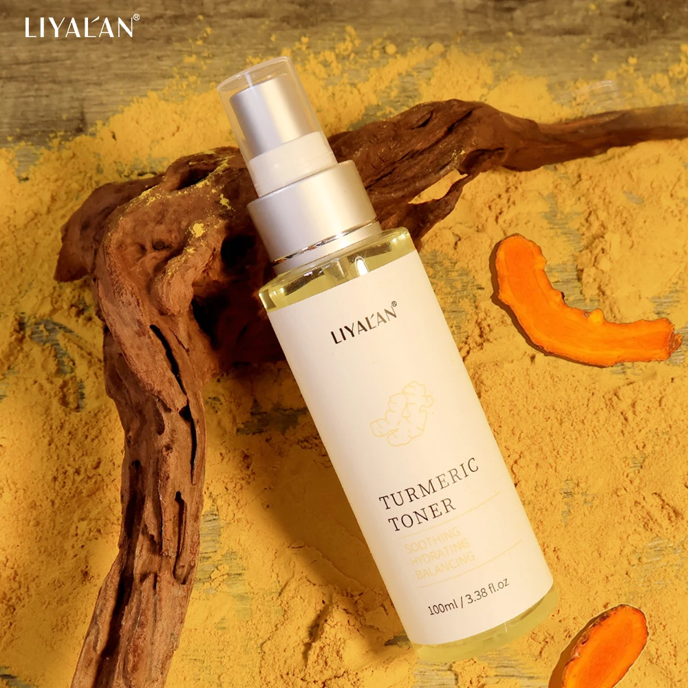 

Turmeric Skin Toner Facial Hydrating Soothing Sensitive Vitamin C Hyaluronic Acid Moisturizing Balancing Even Tone Herbal Care
