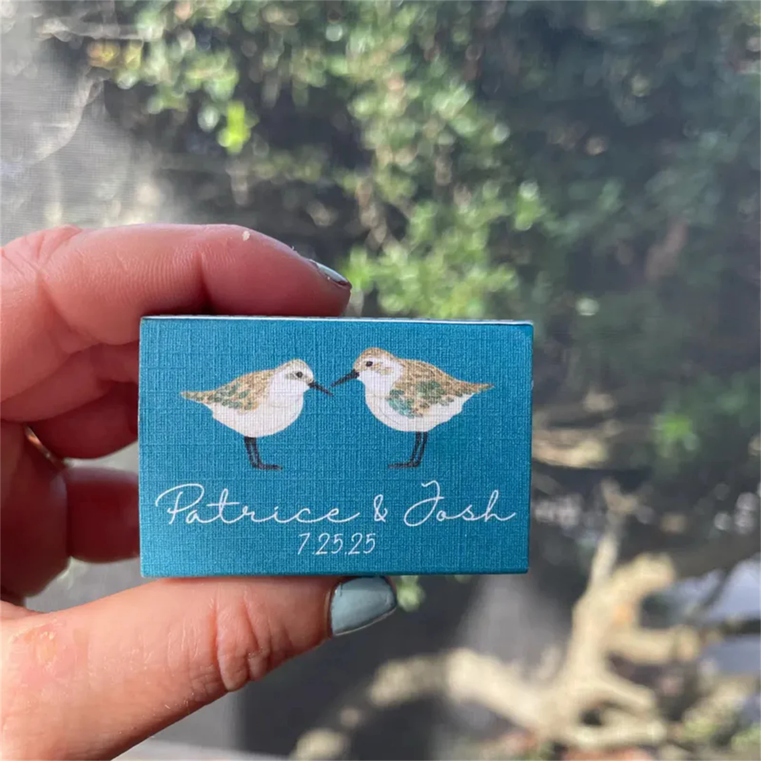 

Спичечные коробки на заказ — персонализированные свадебные сувениры, подарки для вечеринок, декор для детского душа, деловой бренд — 100% напечатан на заказ для A