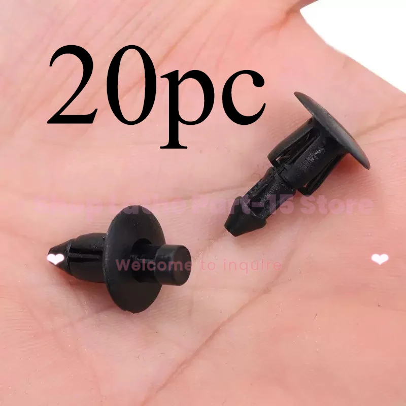 20pc For SYM & Honda NC750X NC750S Motorcycle Fairing Plastic Screw Expansion Push Rivet Clips