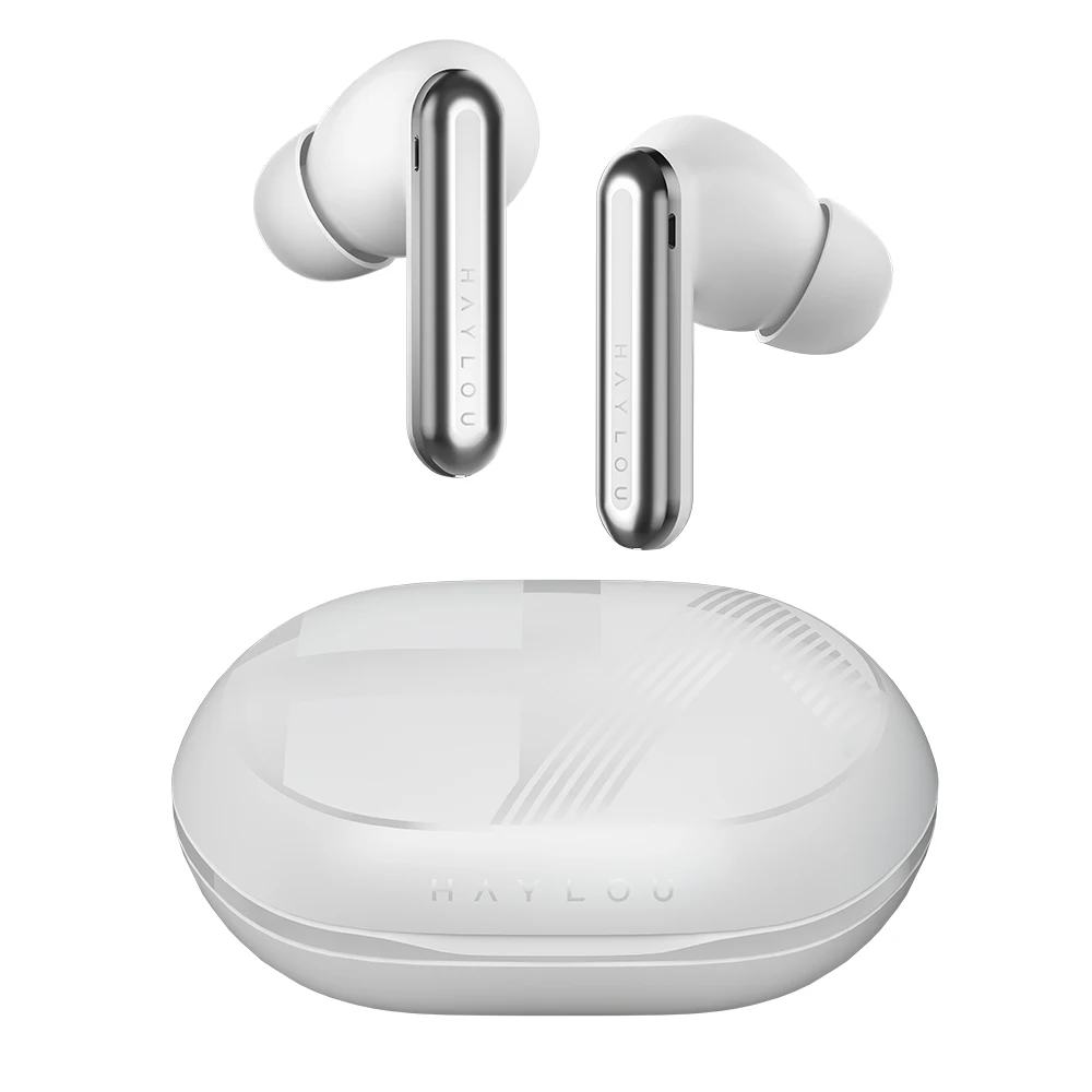 HAYLOU Mori Pro Bluetooth 5.4 Oordopjes -43dB ANC Actieve Ruisonderdrukking Oordopjes 6 Microfoons Draadloze Hoofdtelefoon 35 uur Batterijduur