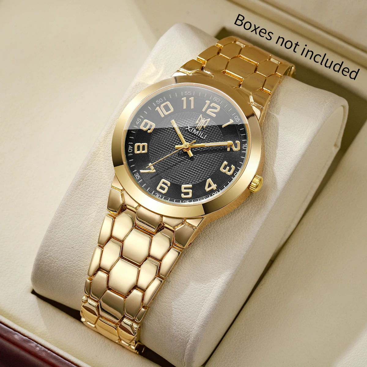 Luxus-Damenuhren, modisches arabisches Zifferblatt, Stahlarmband, Damen-Quarz-Armbanduhren, Reloj Mujer, Mädchenuhr, Geschenk (ohne Box)
