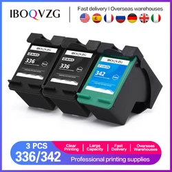 IBOQVZG Compatible Ink Cartridge for hp 336 342 for hp336 for HP342 Deskjet 5440 5420 PSC 1500 1510 2575 C3180 C4180 2570