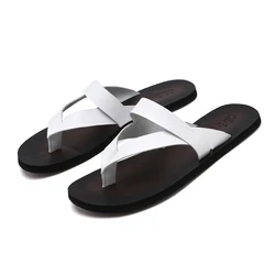 39-47 New Luxury Sandals Slippers Mens Summer Flip Flops Men Shoes Fashion Beach  Shoes for Boy in House Slippers Casual Fashion