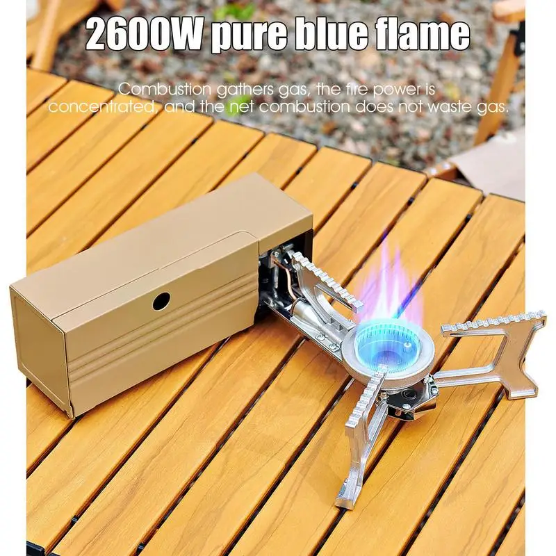 

Camping Cassette Stove 2670W Portable Gas Burner Outdoor Hiking BBQ Travel Cooking Grill Cooker Gas Burner Heating supplies