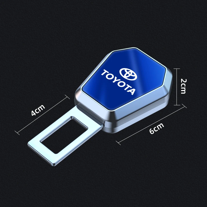 سلامة السيارة مقعد قفل مشبك حزام الأمان موسع محول قابس لتويوتا فورتشنر هايلاندر مارك-X ميراي هليكس بيكانتو سوبر #2