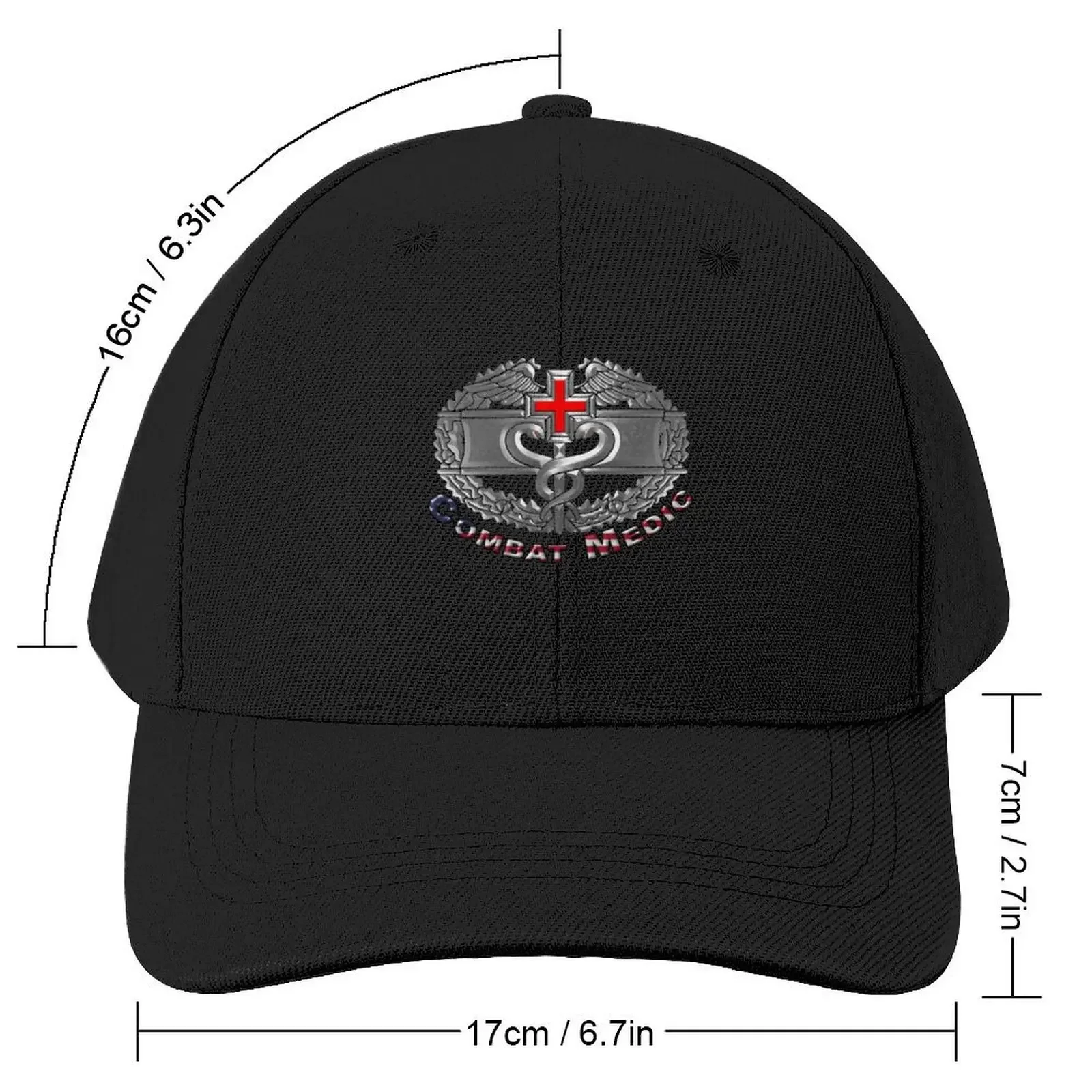 Combat Medic Badge “Battlefield Doc” Baseball Cap dad hat Luxury Man Hat hiking hat foam party Trucker Hats For Men Women's