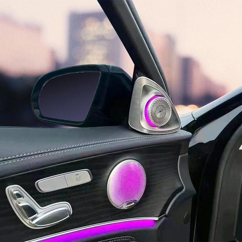 

Suitable for Mercedes-Benz C-Class GLC atmosphere light W205C200 C180L GLC260L atmosphere light 64-color modification