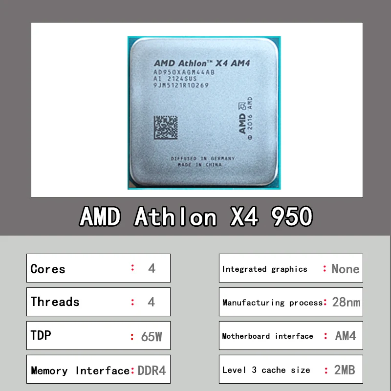 وحدة المعالجة المركزية AMD أثلون X4 950