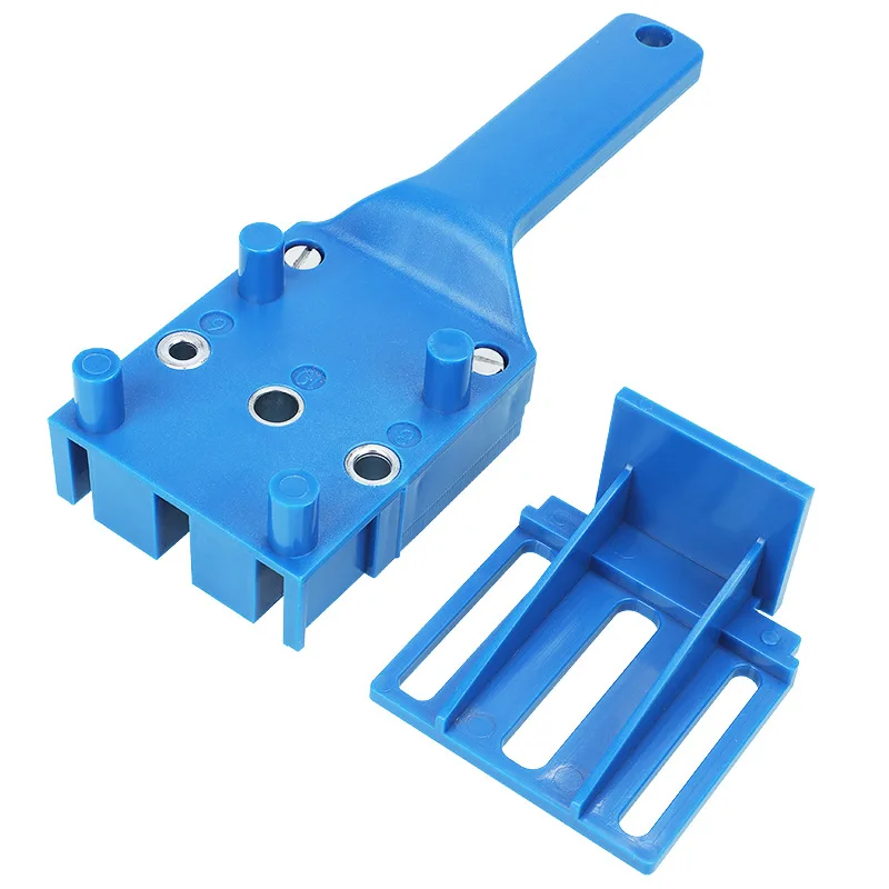 Localizzatore di punzoni per la lavorazione del legno Strumenti per carpentiere Utensili manuali 6/8 / 10mm Punta da trapano Perforatrice per tasselli trasversali Accessori per maschere per trapano