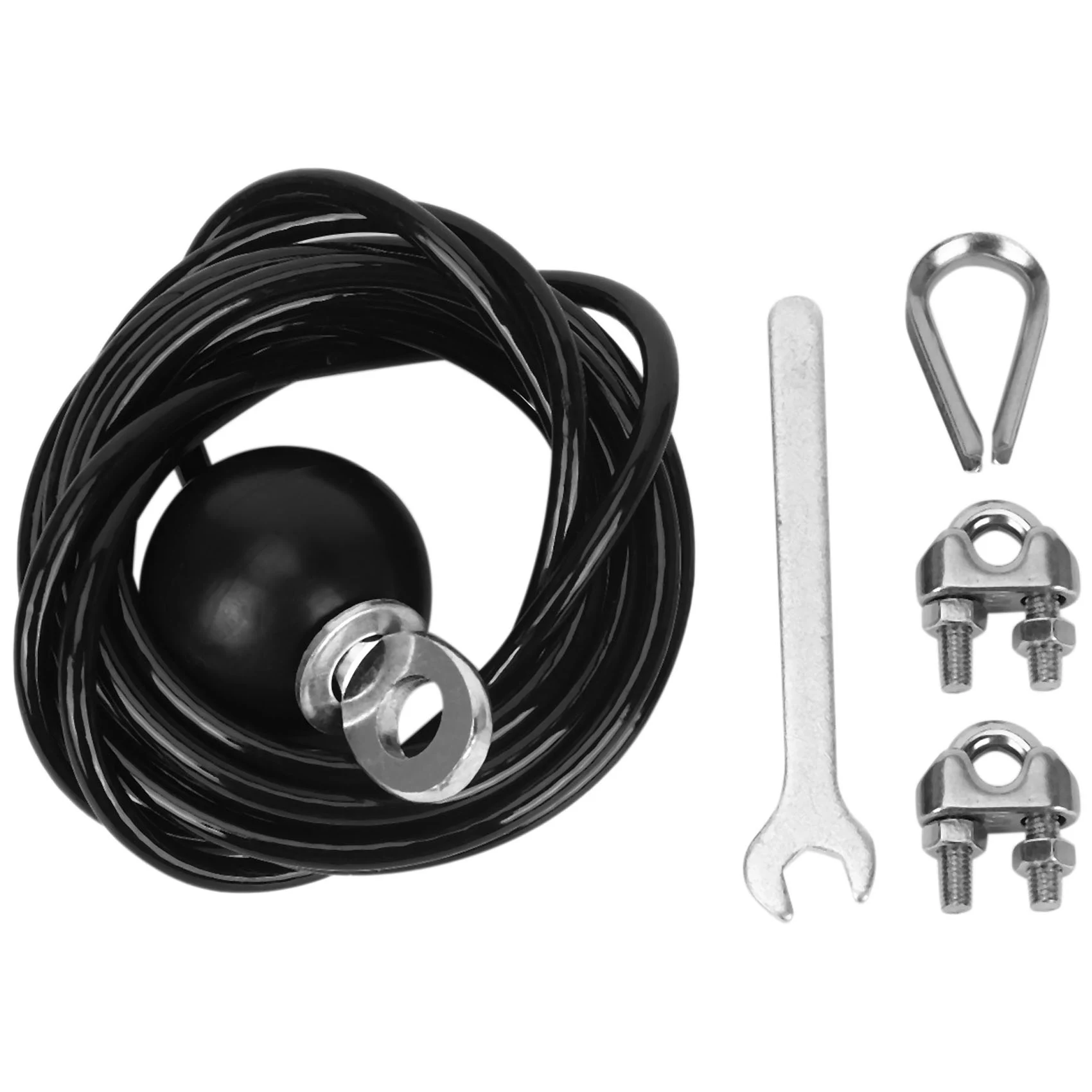 【STOCK】3Meters Gym Adjustable Cable Wire Rope Heavy Duty Steel Replacement Parts for Home Gym Fitness Cable