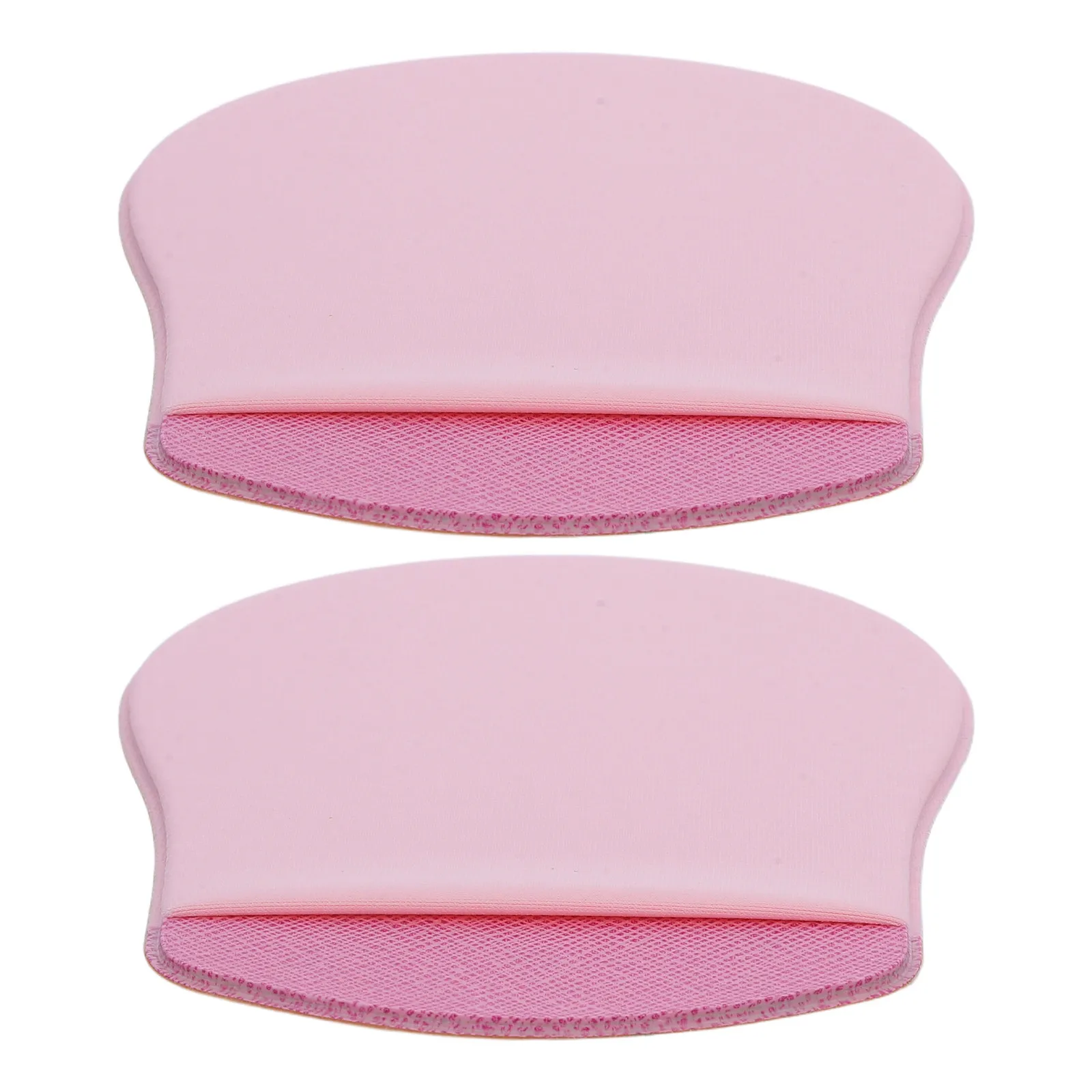 2Pcs Mouse Protector Sleeve Self-Adhesive Elastic Cover Stick-on Mouse Storage Bag Laptop Travel Office Pink Adhesive Pocket