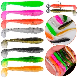 Proberos Kit de vinilos con jig head – Señuelos de silicona para pesca