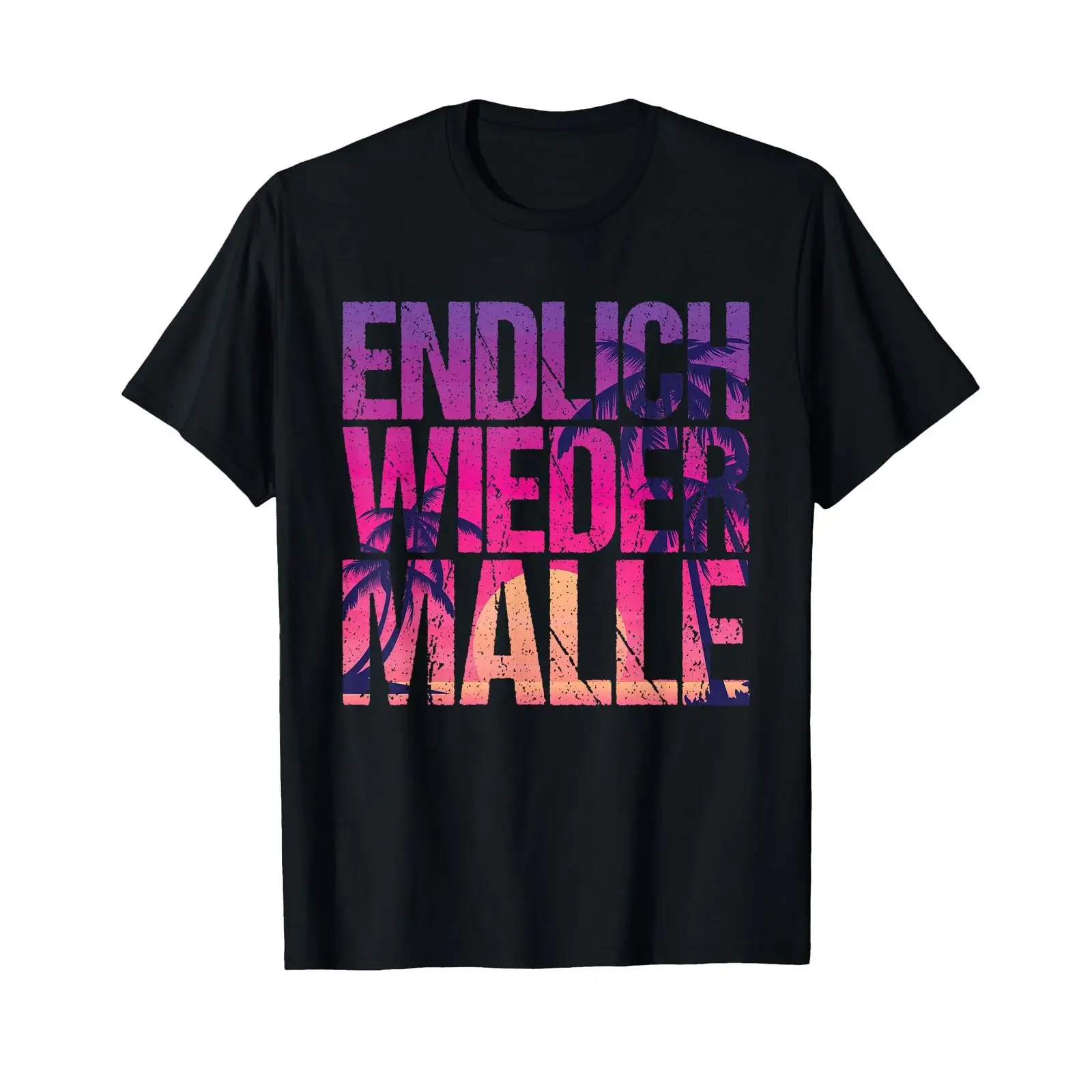 Finally another Mallorca T shirt vintage Washed designer clothes homme Top For Everyday Wear Breathable Slightly Stylish