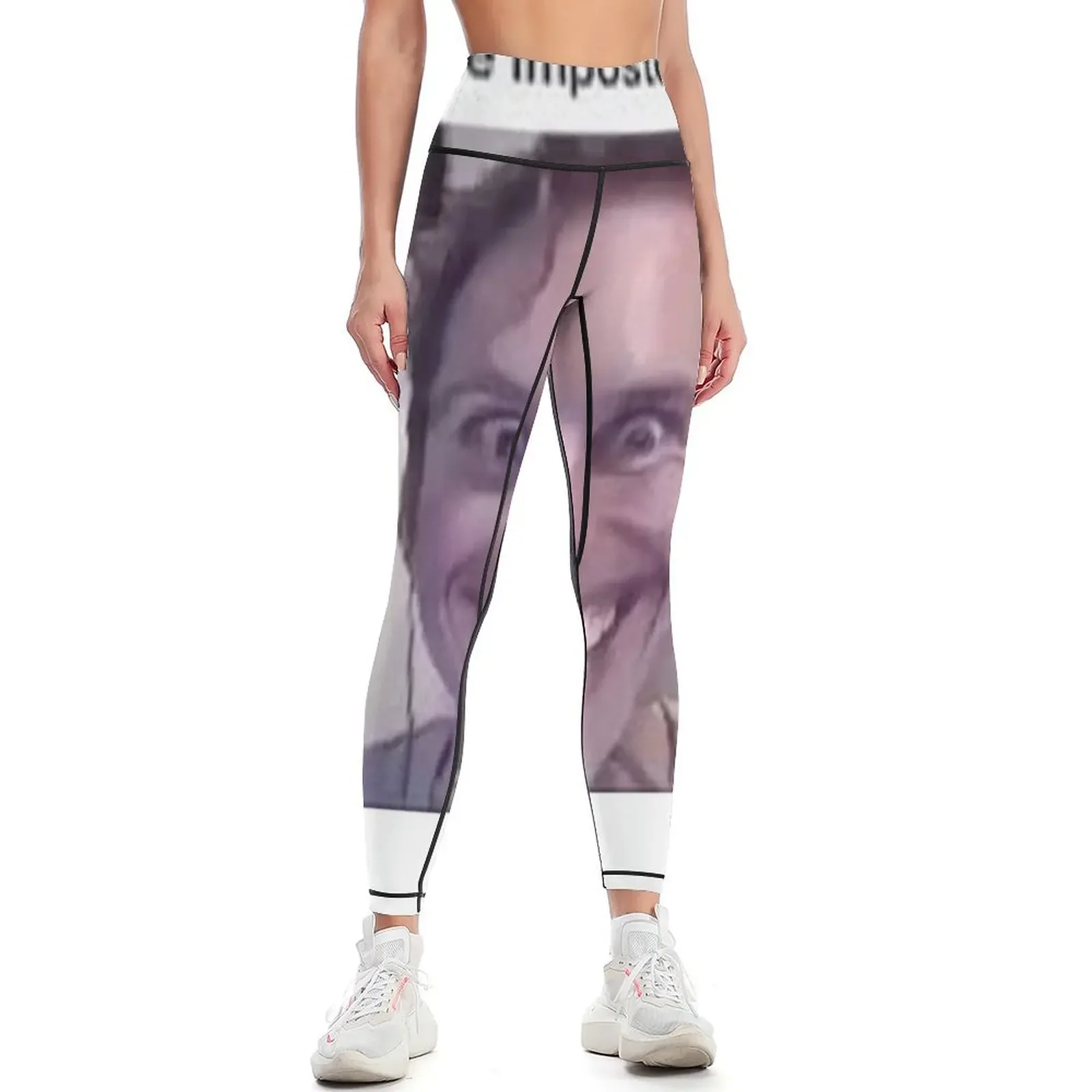 

When the imposter is sus Leggings Pants sport gym's clothing sporty woman push up sportswear gym Womens Leggings