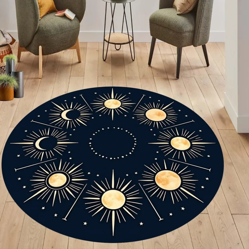 Dark Celestial Moon Phase Roun - Wholesale Commercial Printing review and price