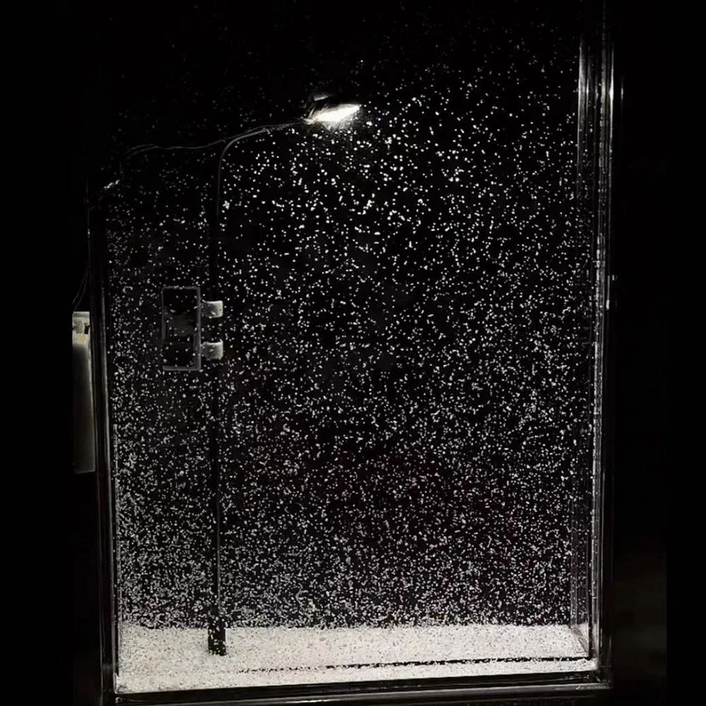 ضوء ليلي الثلج، ليلة ثلجية متدفقة، مشهد ثلج إبداعي مصنوع يدويًا، مادة ضوء الشارع، هدية عيد الميلاد، ضوء عيد الميلاد #5