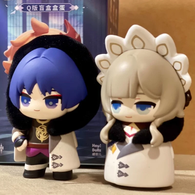 

100%Genuine Genshin Impact Fools Executive Series Q Blind Box Egg Balladeer Wanderer Cute Q Figurine Birthday Toys Girl Gift