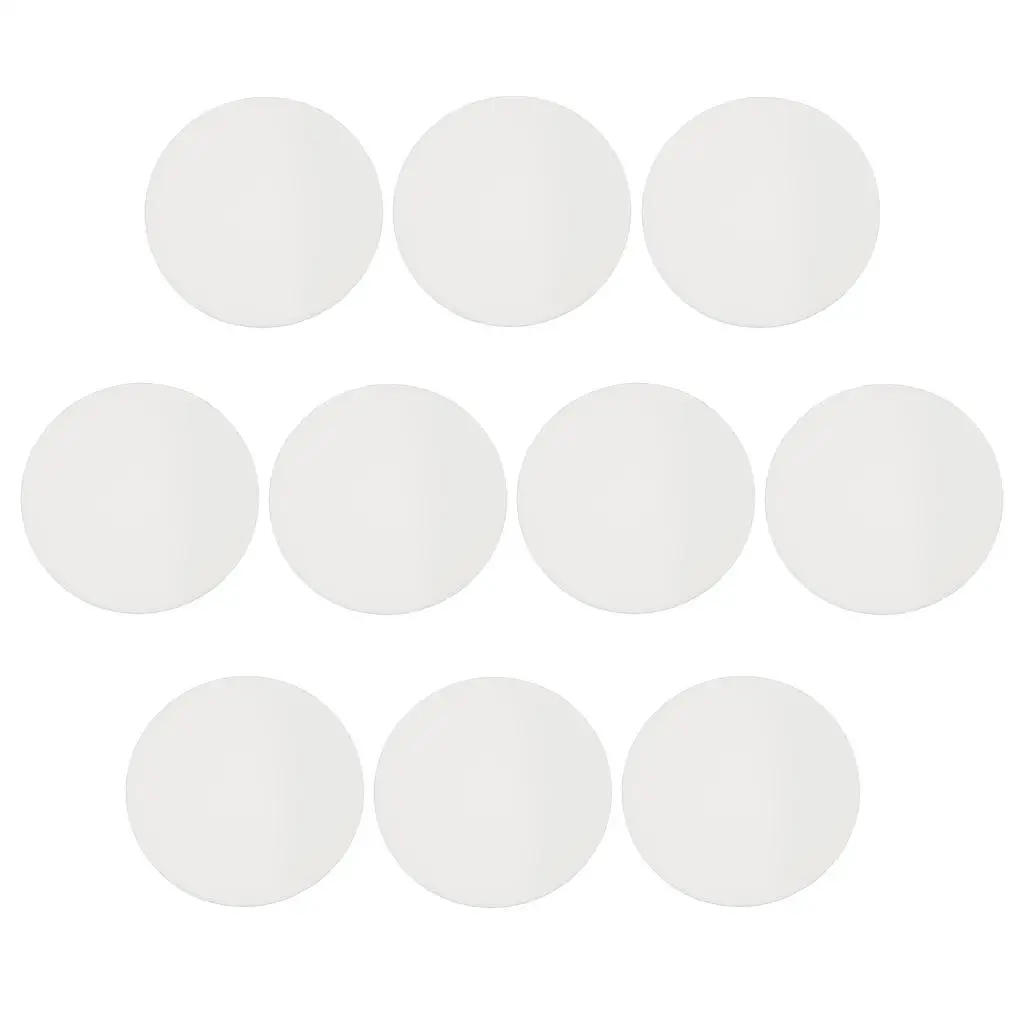 Watch Flat Glass High Clarity Mineral Crystal Glass Flat Round Replacement for Watch Face Maintenance
