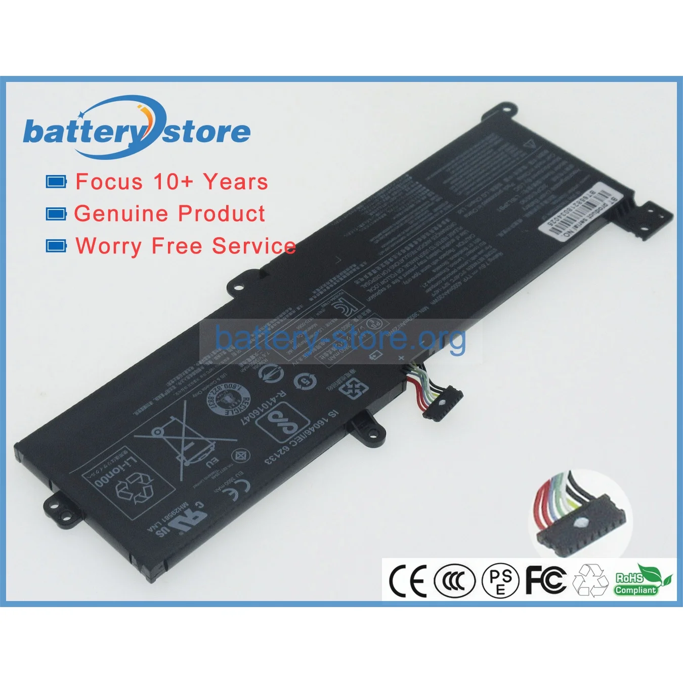 Genuine Original Laptop Batteries for L16M2PB1,L16L2PB3,L17L2PF1,L16C2PB2,L16M2PB2,5B10M88058,SB10W67378,SB10W67324,7.4V,4 Cell