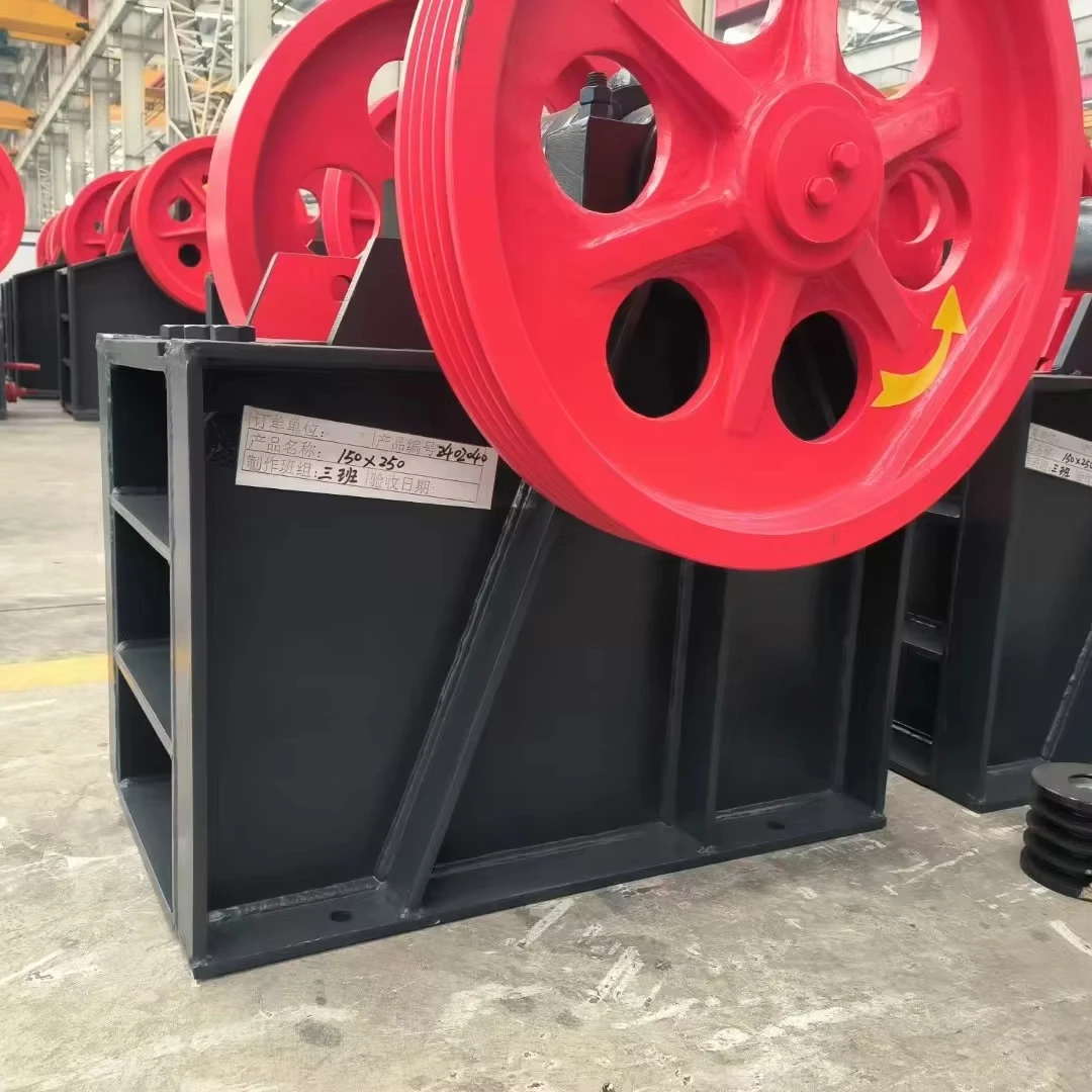 PE 150*250 Jaw Crusher with E-frame