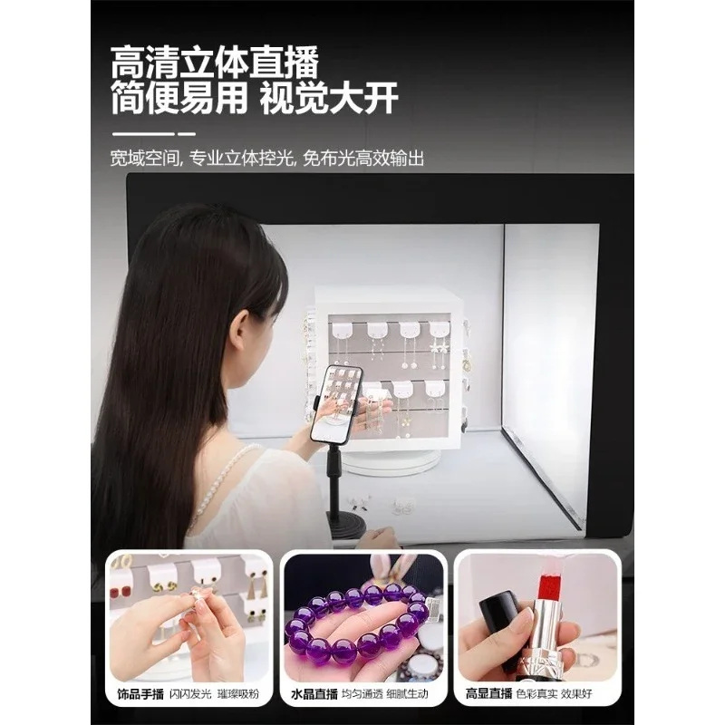 Hand broadcast shed video photo live broadcast filling light shed small soft light box view 2