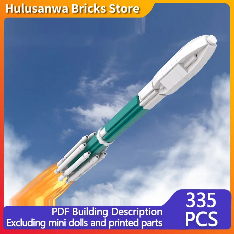 

Delta II Launch Vehicle Model MOC Building Bricks War Equipment Modular Technology Gifts Holiday Assemble Children Toys Suit