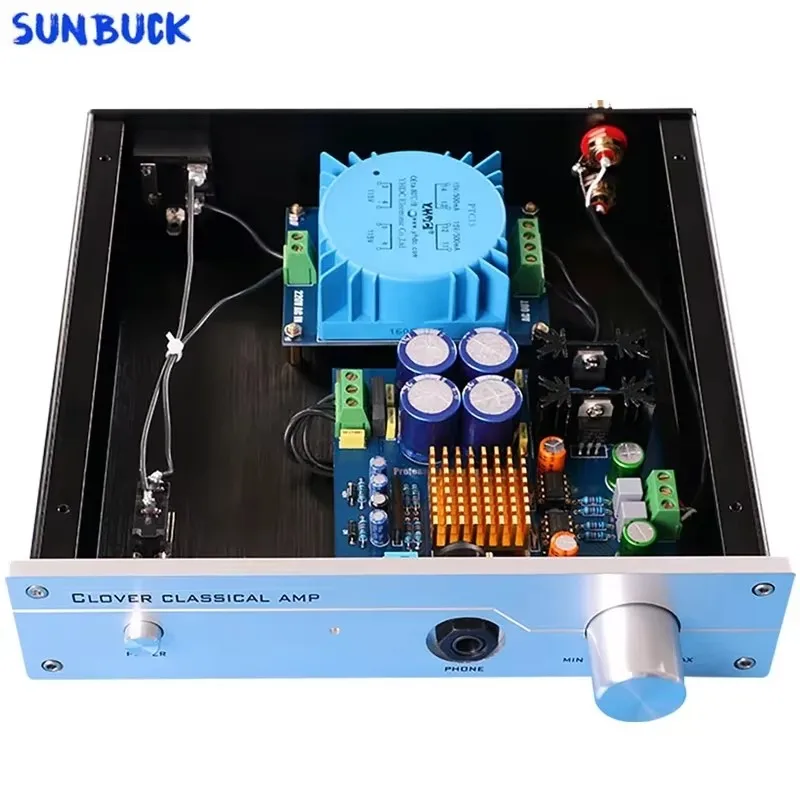 

SUNBUCK TPA6120 A2 Class A Amp 0 bottom noise monitor level Headphone Amplifier Audio
