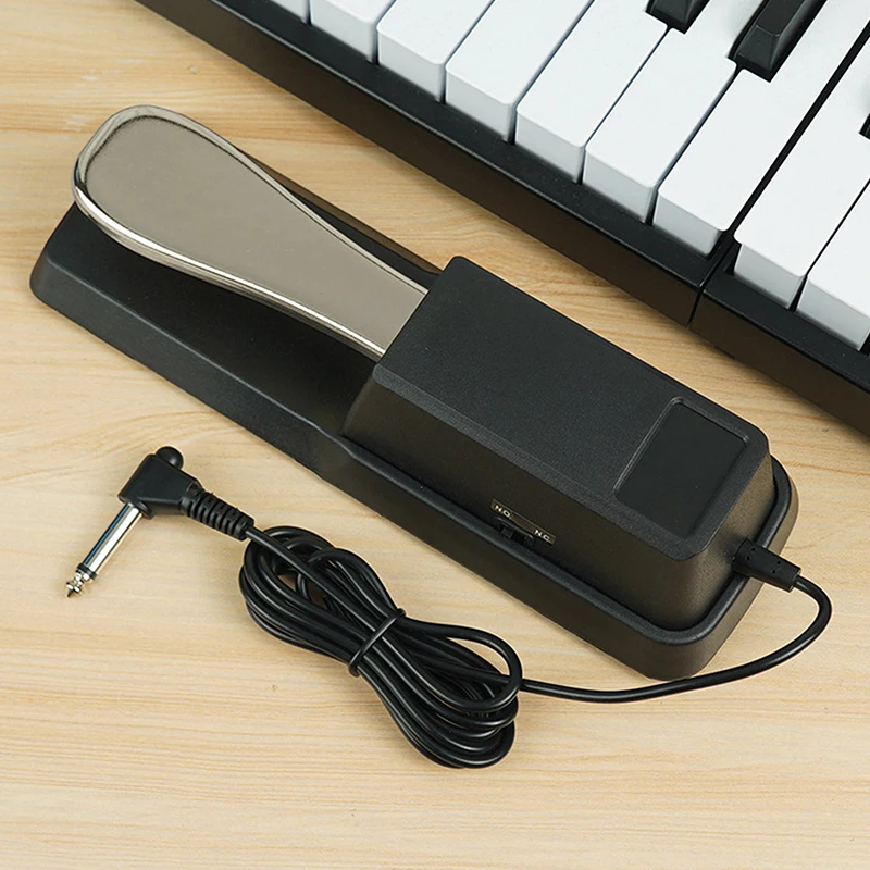 Universal Portable Electronic Keyboard Sustain Pedal For Digital Piano Musical Instrument Accessory