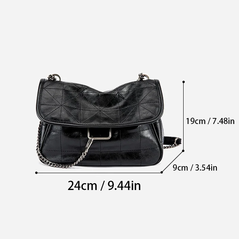 Small bag Everything Rock soft one shoulder crossbody bag Diamond check chain bag for bag ladies