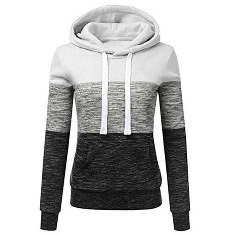 Women\'s Tricolor Sweatshirt Pullovers Woman Clothing Graphic Sweatshirts New Hoodies and Sweatshirts Hooded Shirt Hoody Clothes