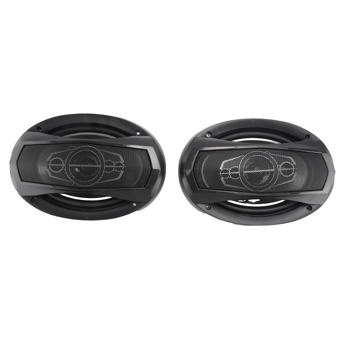 1000W 12V 5-Way Car Coaxial Car Music Stereo Full-Range High-Fidelity Speaker Lossless Installation, 6X9 Inches, 2Pcs