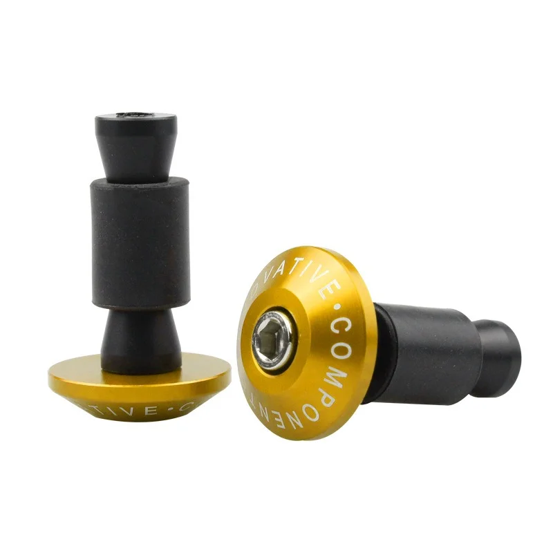 Suitable for converting large displacement motorcycles into CNC handle plugs, handle mirrors, handle plugs, and faucets，2pcs