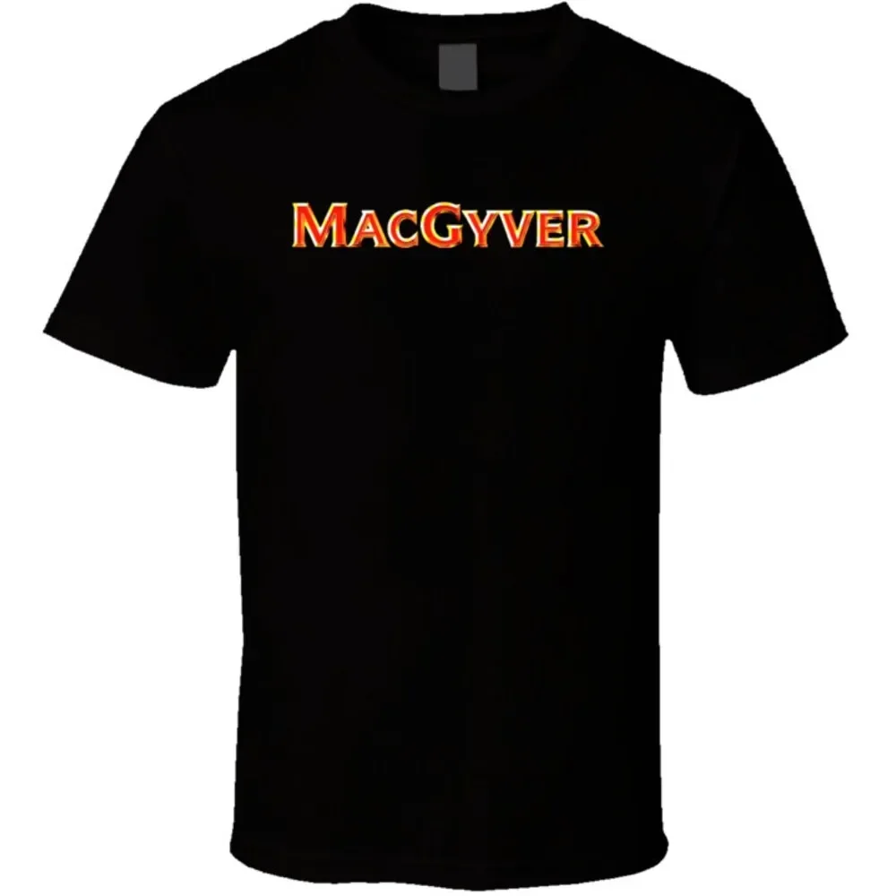 Camiseta clássica do programa de TV Macgyver