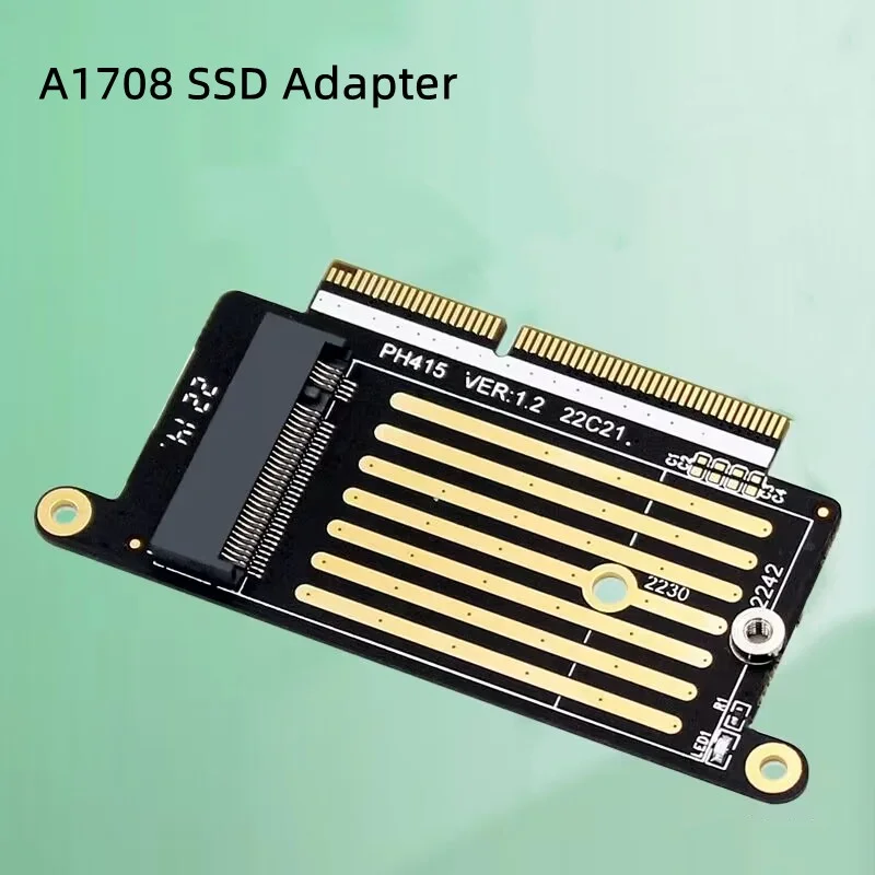 NGFF M.2 M-Key 2230 2242 Single Side Chip NVME SSD Adapter Converter for 2016 2017 A1708