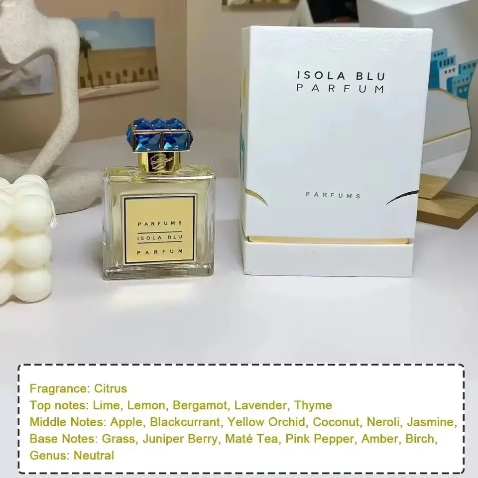 جديد 50 مللي جودة عالية ماركة فاخرة كولونيا النساء الرجال عطر طويل الأمد الشمس Lsland سيدة عطر خفيف فرمون