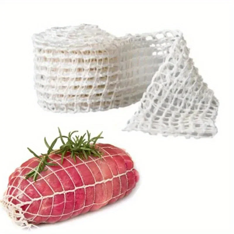3 Meter Cotton Meat Net Ham Sausage Roll Net Hot Dog Net Butcher's Strings Bacon Sausage Packaging Tools Kitchen Cooking Tool