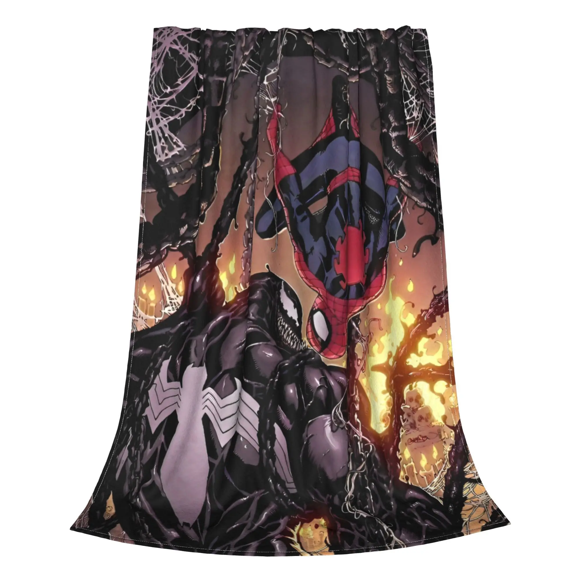 Rising Spider Venom Symbiote Antihero  Blanket  Flannel Awesome Warm Throw Blanket for Home Restaurant Textile Decor