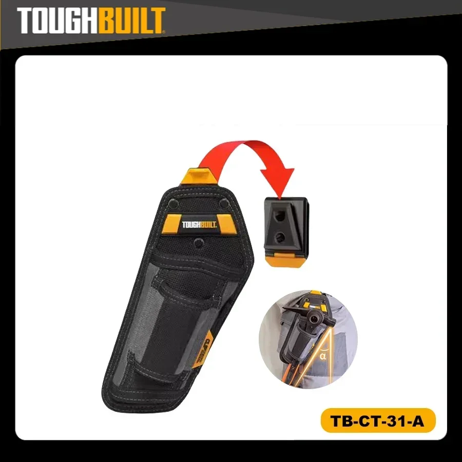 

TOUGHBULILT TB-CT-31-A Hammer specific waist bag quick hanging bag tool bag sturdy and durable tool kit