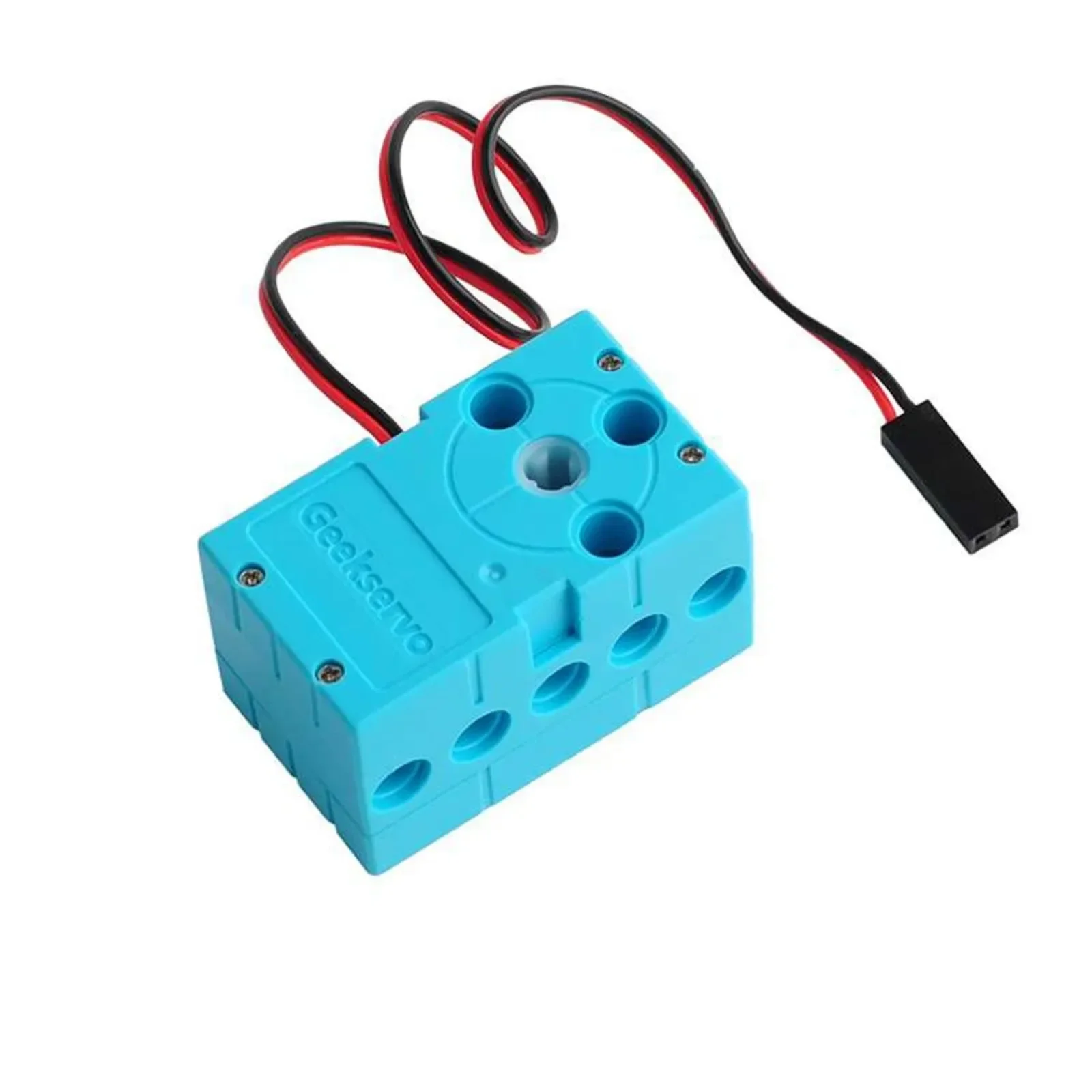 1/2/4pc Geekservo 360 Degree Continuous Rotation Motor Double Output High Torque Slow Motor 0.7kg 4.8-6V compatible with legoeds