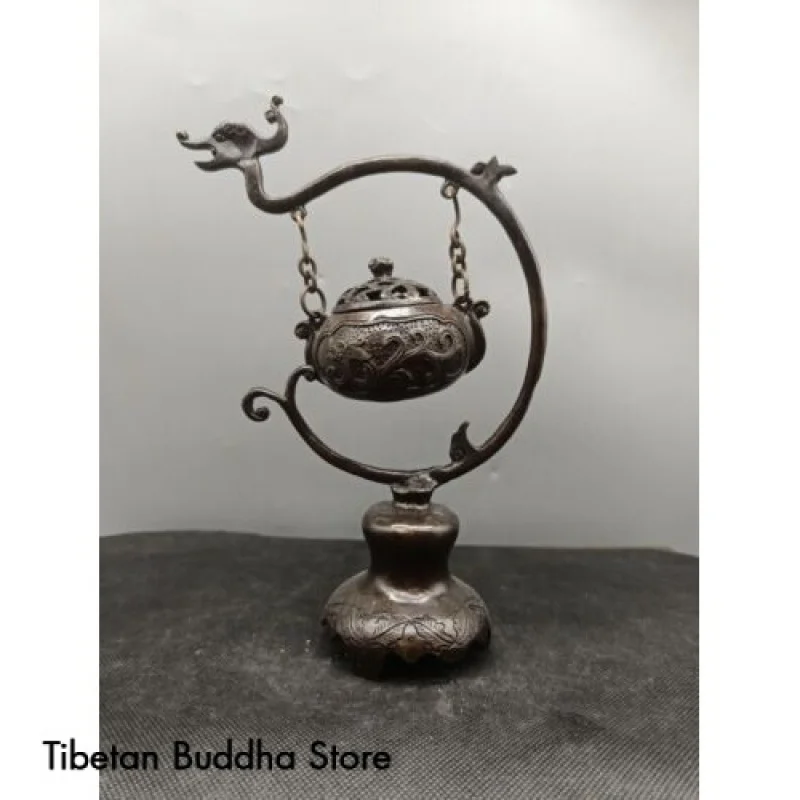 Antique Bronze Ware Collection: Dragon Pendant