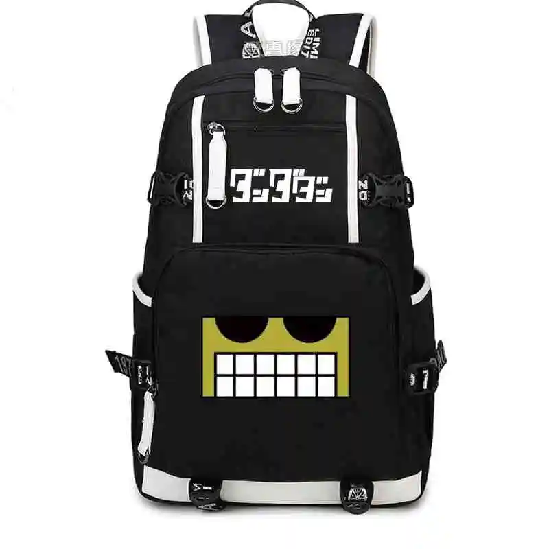 Anime DAN DA DAN Ayase Momo Takakura Ken Black Shoulders Backpack Dandadan Cosplay Student Schoolbag Daily Travel Laptop Bag NEW