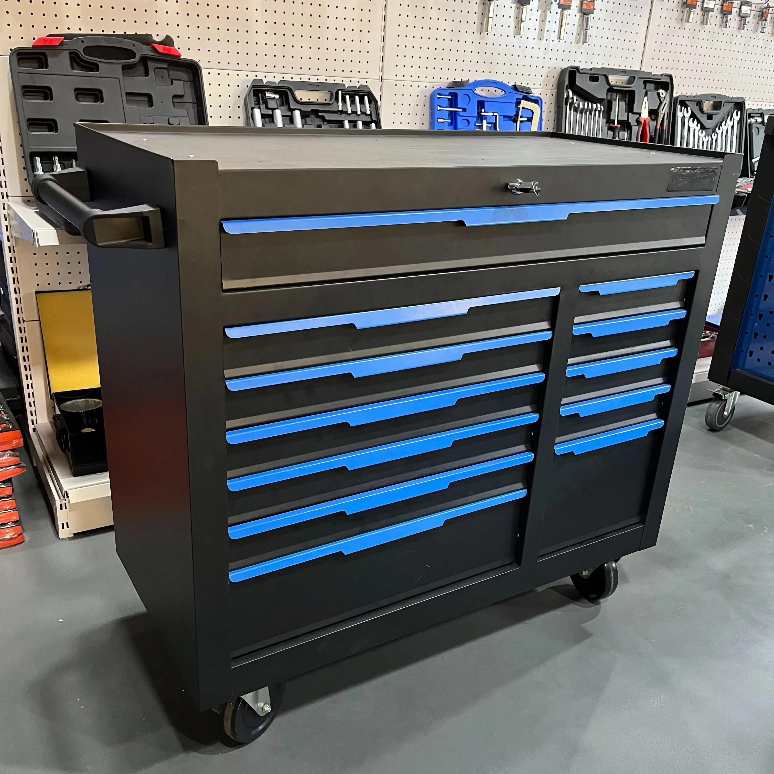 Mechanical Repair Hand Tool Set Drawers Trolley Cabinet for Car Repair Tool Set