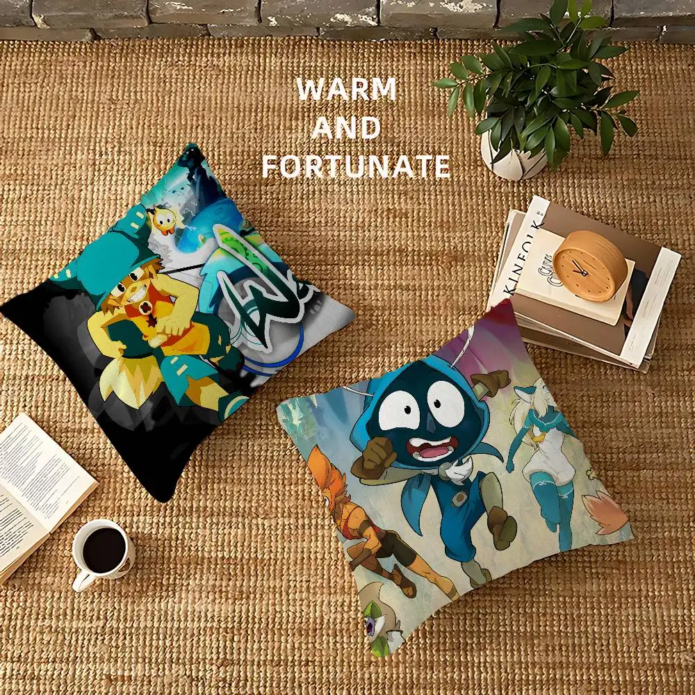 لعب الأدوار لعبة W-Wakfues غرفة ديكور جماليات كيس وسادة ديكور المنزل غرفة نوم أريكة سرير الأريكة وسادة غطاء 45x45